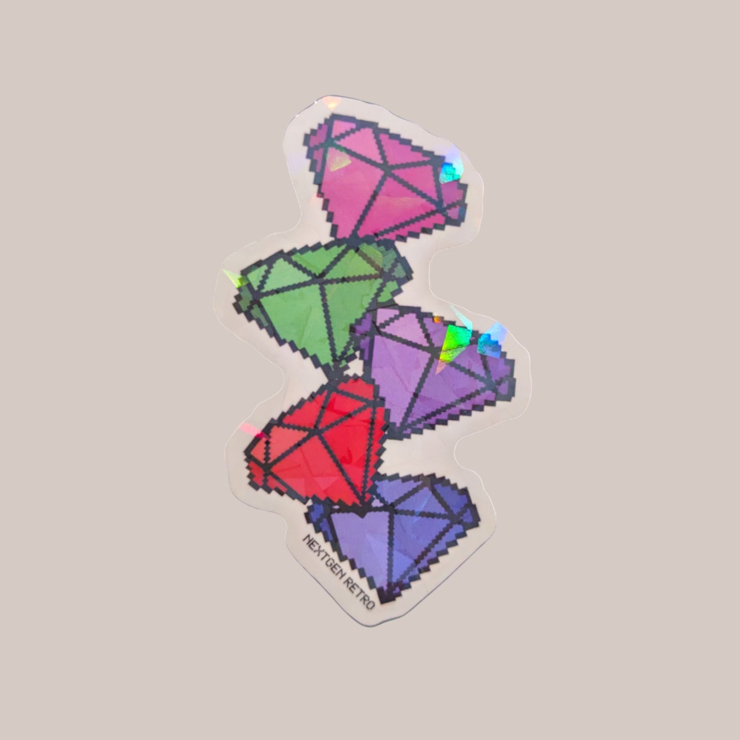 Purple Dragon Sticker