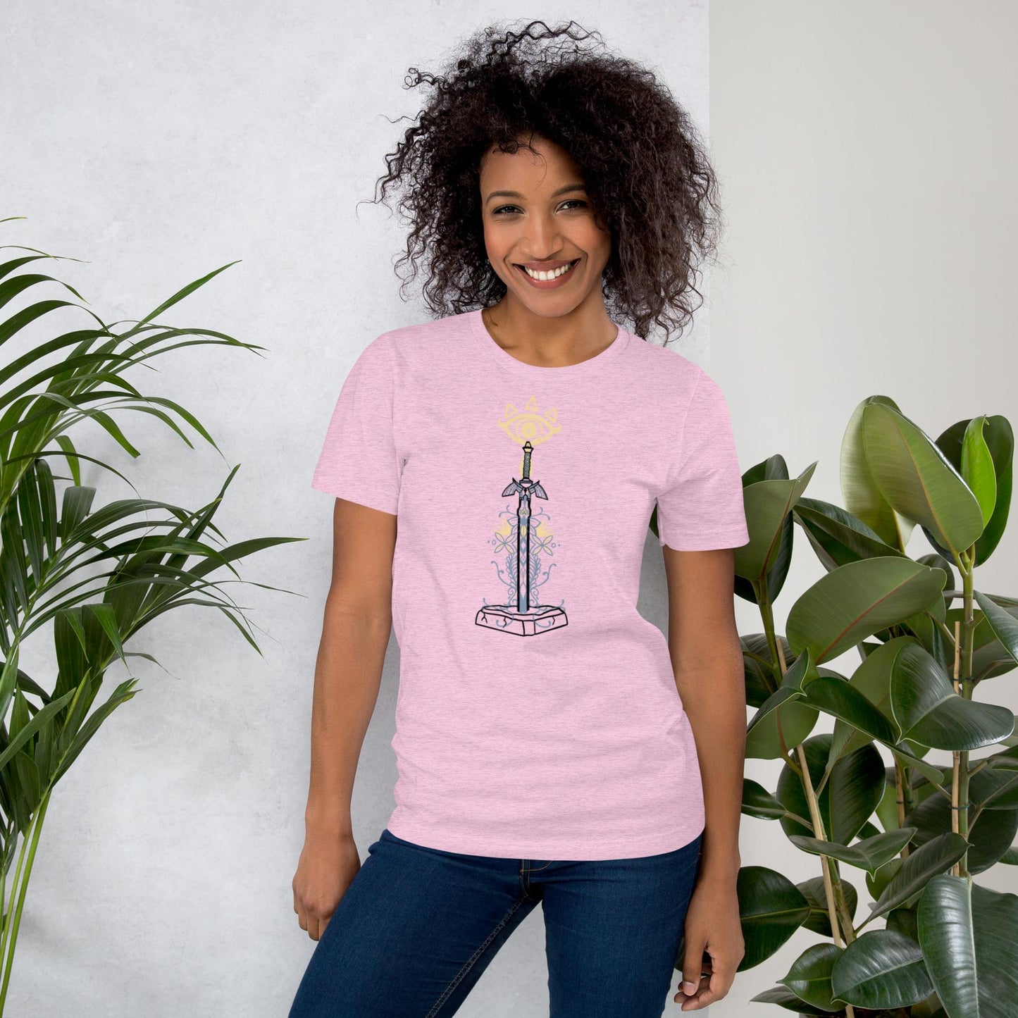 Zelda Pedestal of Time Tshirt | Breath of the Wild Inspired Shirt | LOZ Gaming Casual Wear