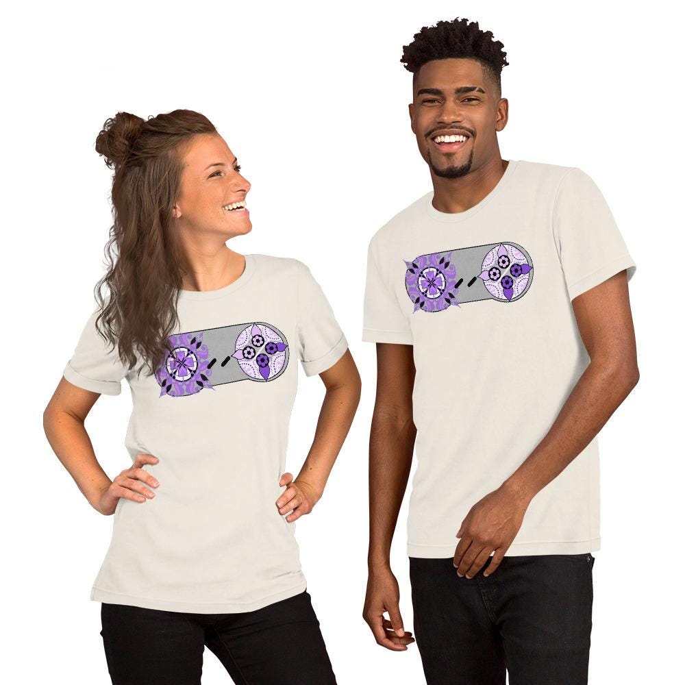 SNES Retro Controller T-Shirt | Super Nintendo Inspired