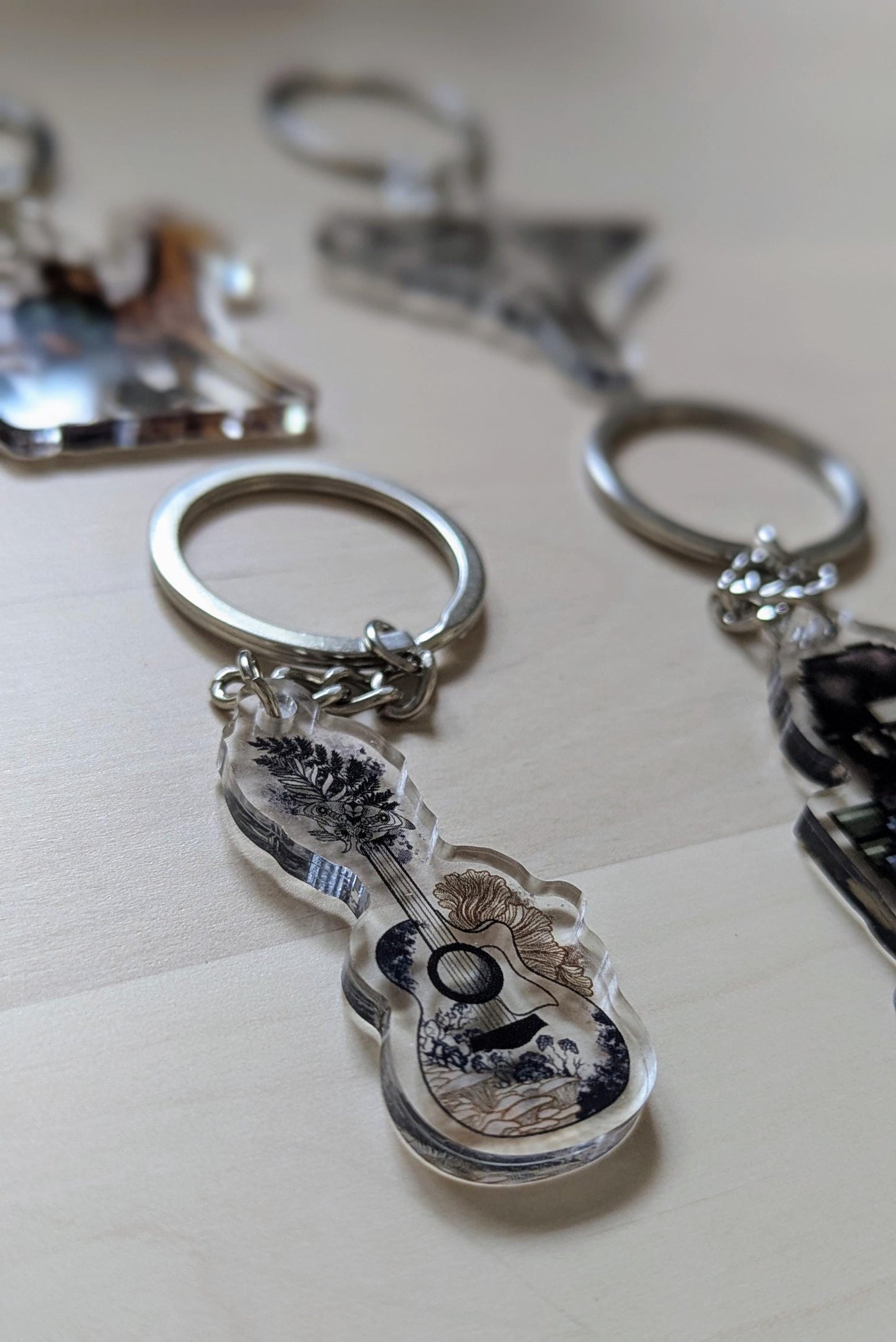 Post-Apocalyptic Survivor Keychains