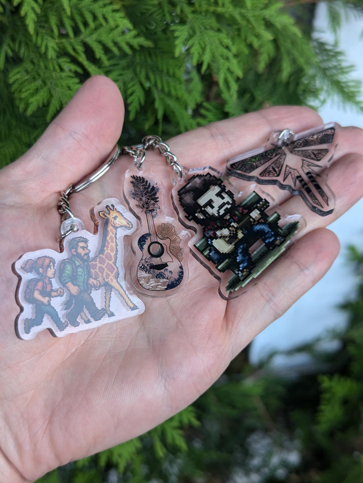 Post-Apocalyptic Survivor Keychains