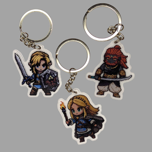 Zelda TOTK Keychains
