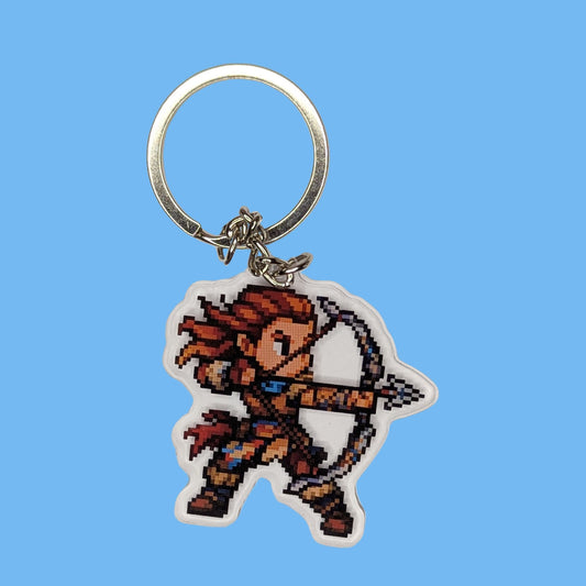 Aloy & Watcher Keychains
