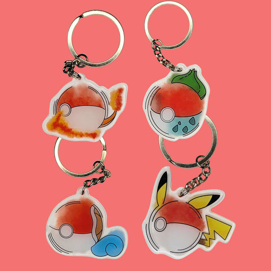 Pocket Monster Keychains