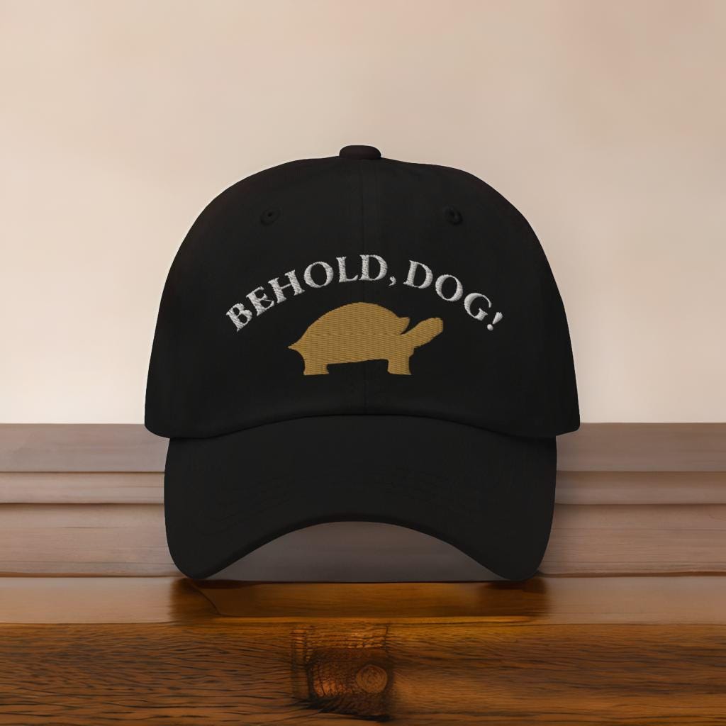 Behold Dog Baseball Cap