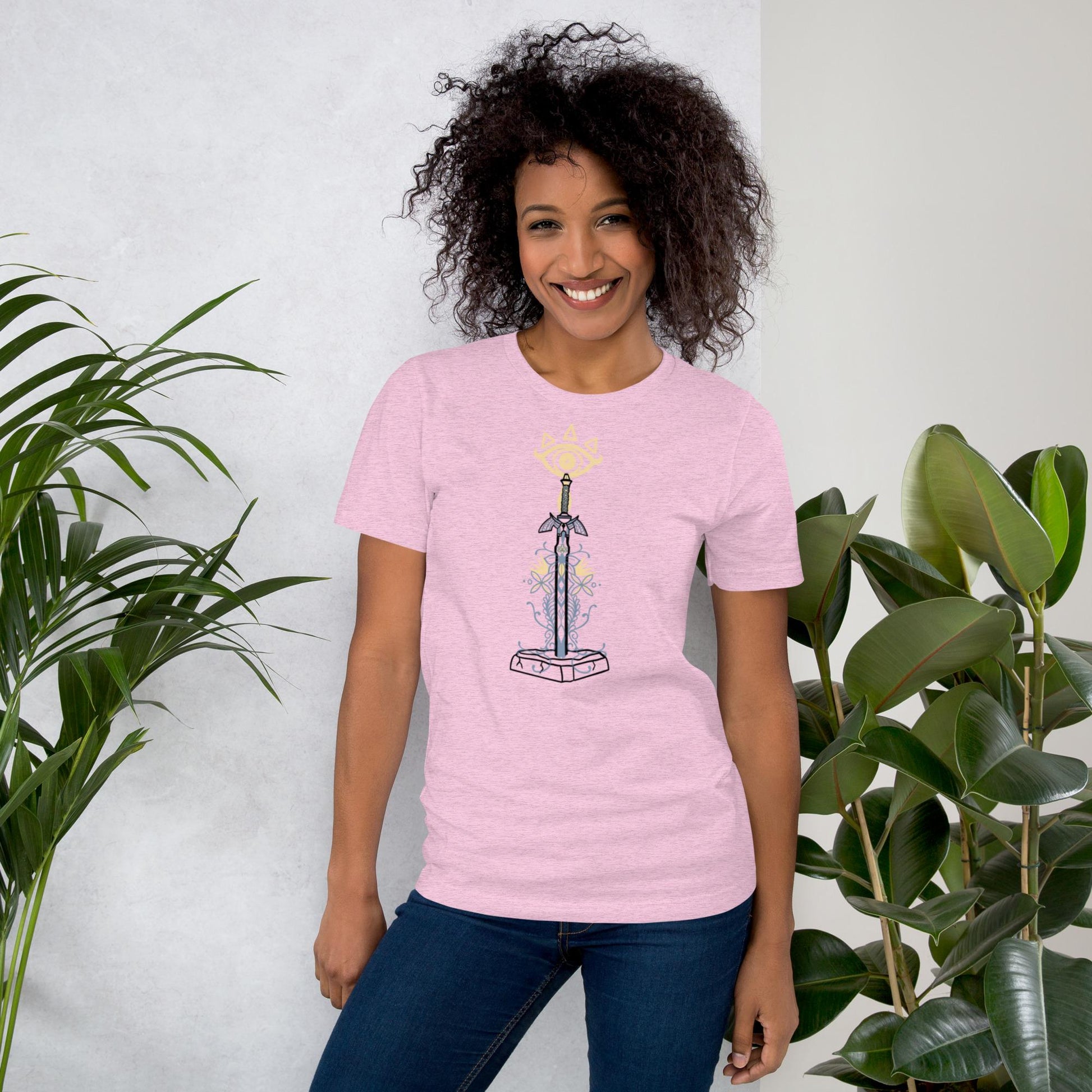 Zelda Pedestal of Time Tshirt | Breath of the Wild Inspired Shirt | LOZ Gaming Casual Wear