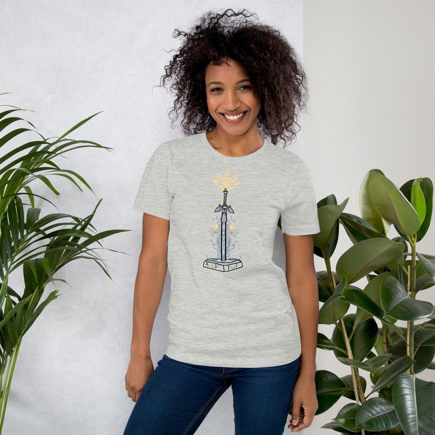 Zelda Pedestal of Time Tshirt | Breath of the Wild Inspired Shirt | LOZ Gaming Casual Wear