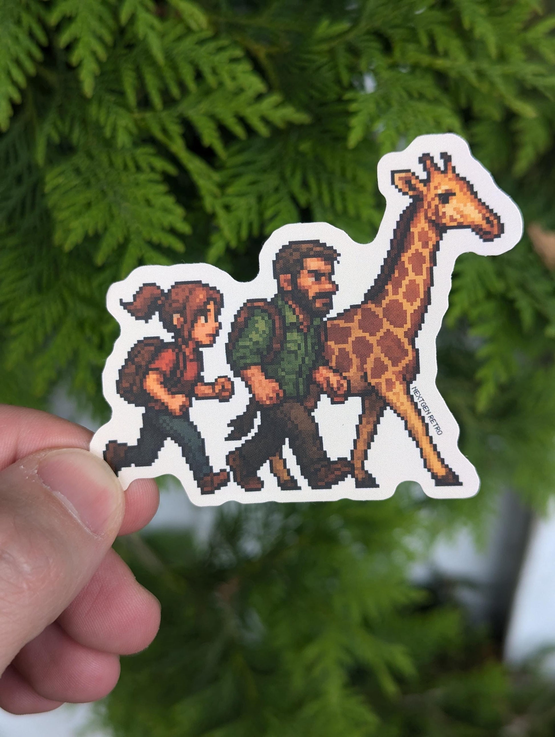 Survival Game Art Stickers