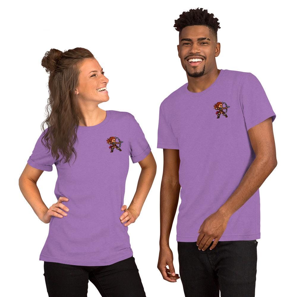 Pixel Red-Headed Archer T-Shirt
