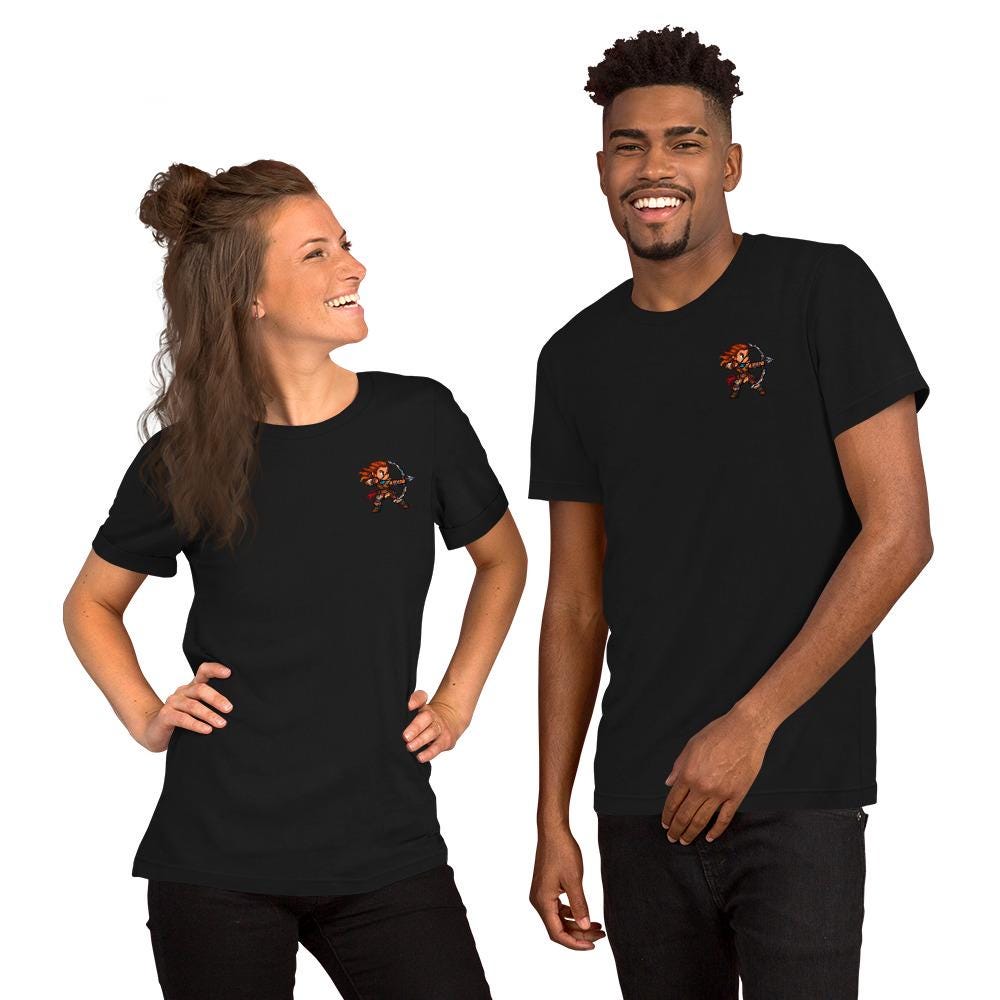Pixel Red-Headed Archer T-Shirt