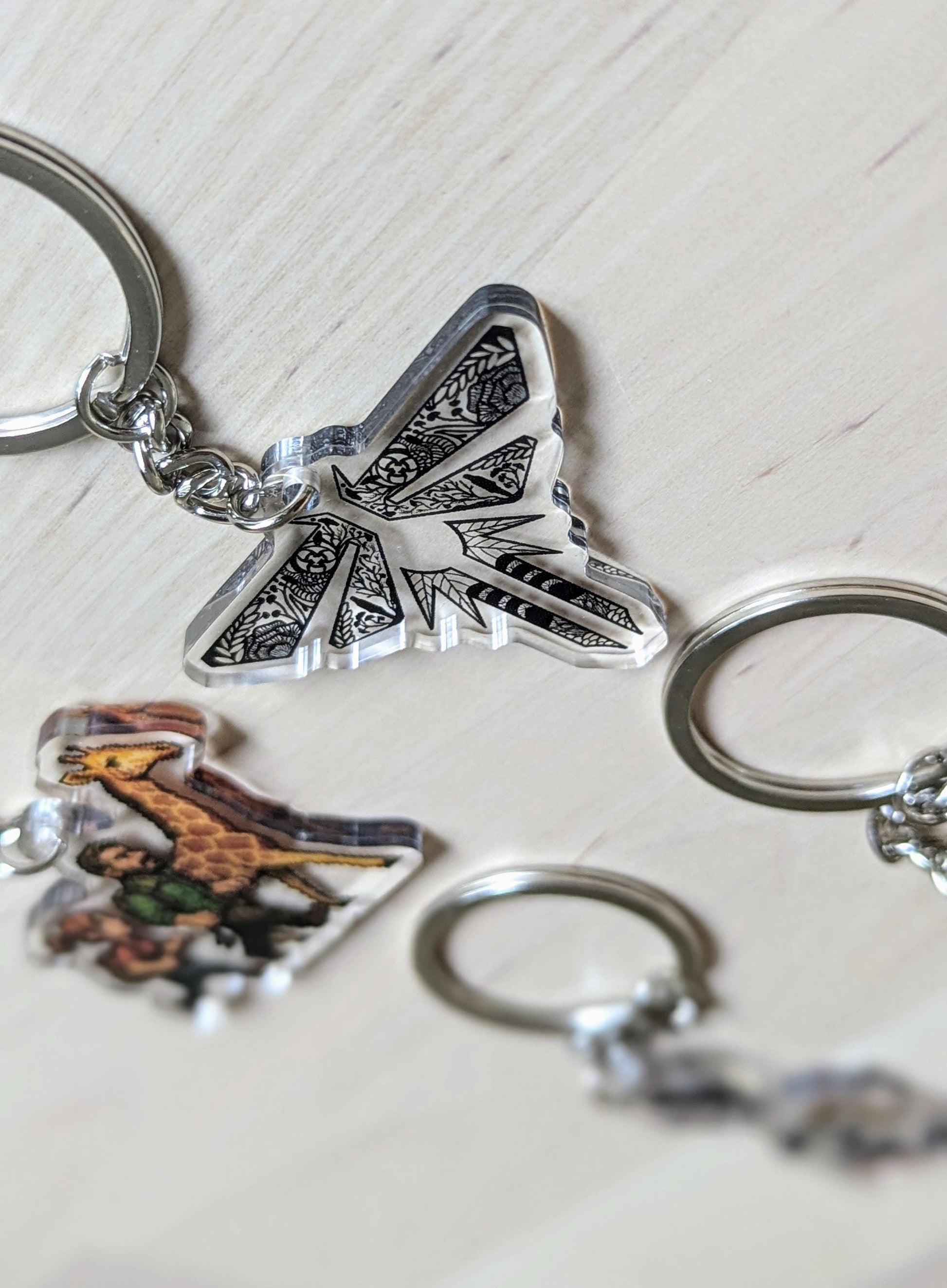 Post-Apocalyptic Survivor Keychains