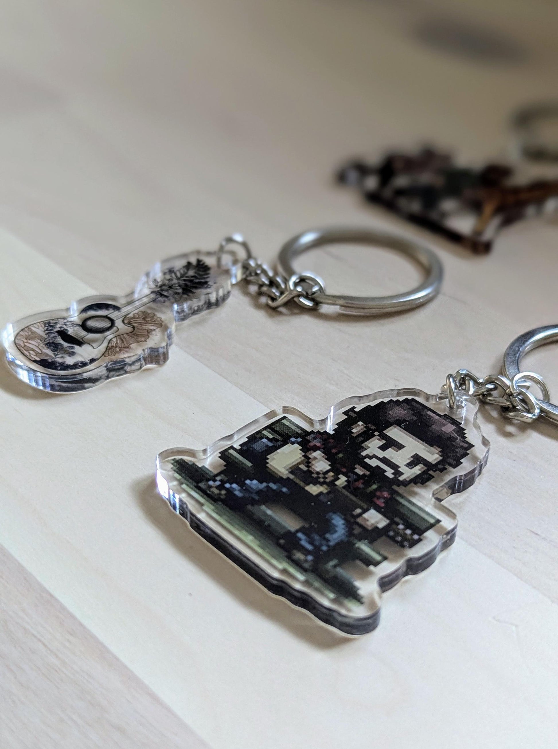 Post-Apocalyptic Survivor Keychains
