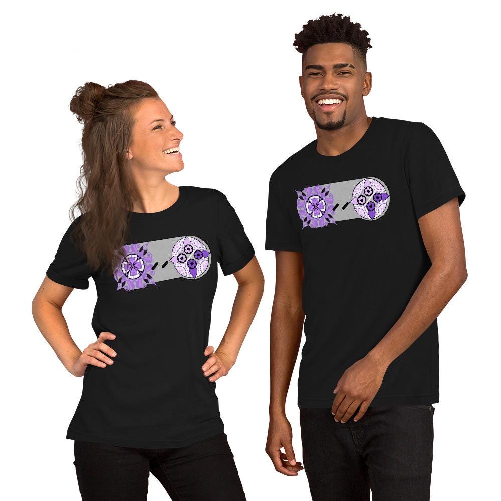 SNES Retro Controller T-Shirt | Super Nintendo Inspired