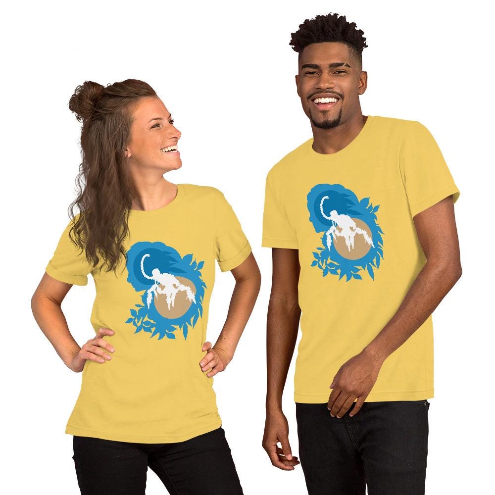 Aloy T-Shirt | Horizon Zero Dawn Corrupted Inspired Shirt | Silhouette Gamer Gift Tee