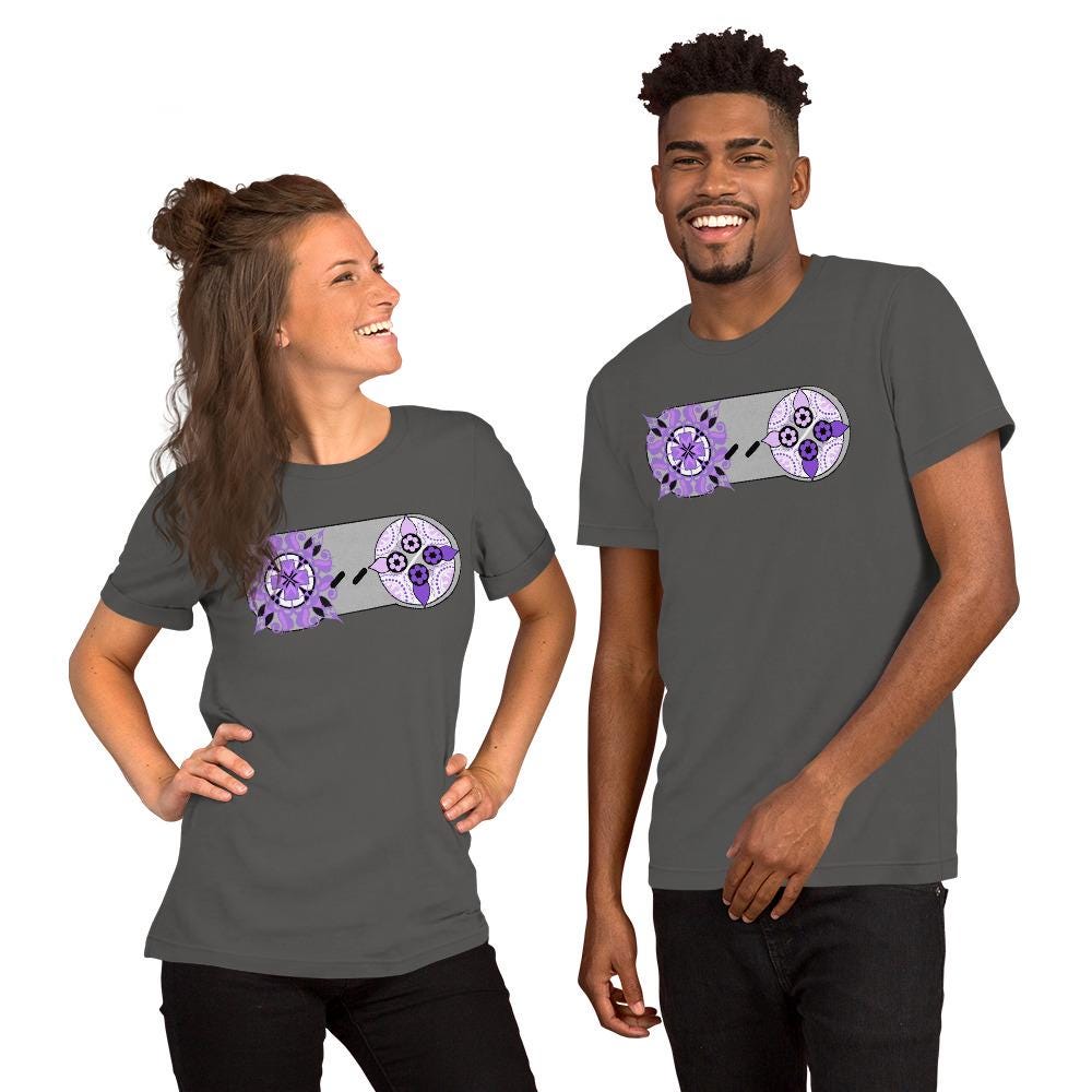 SNES Retro Controller T-Shirt | Super Nintendo Inspired