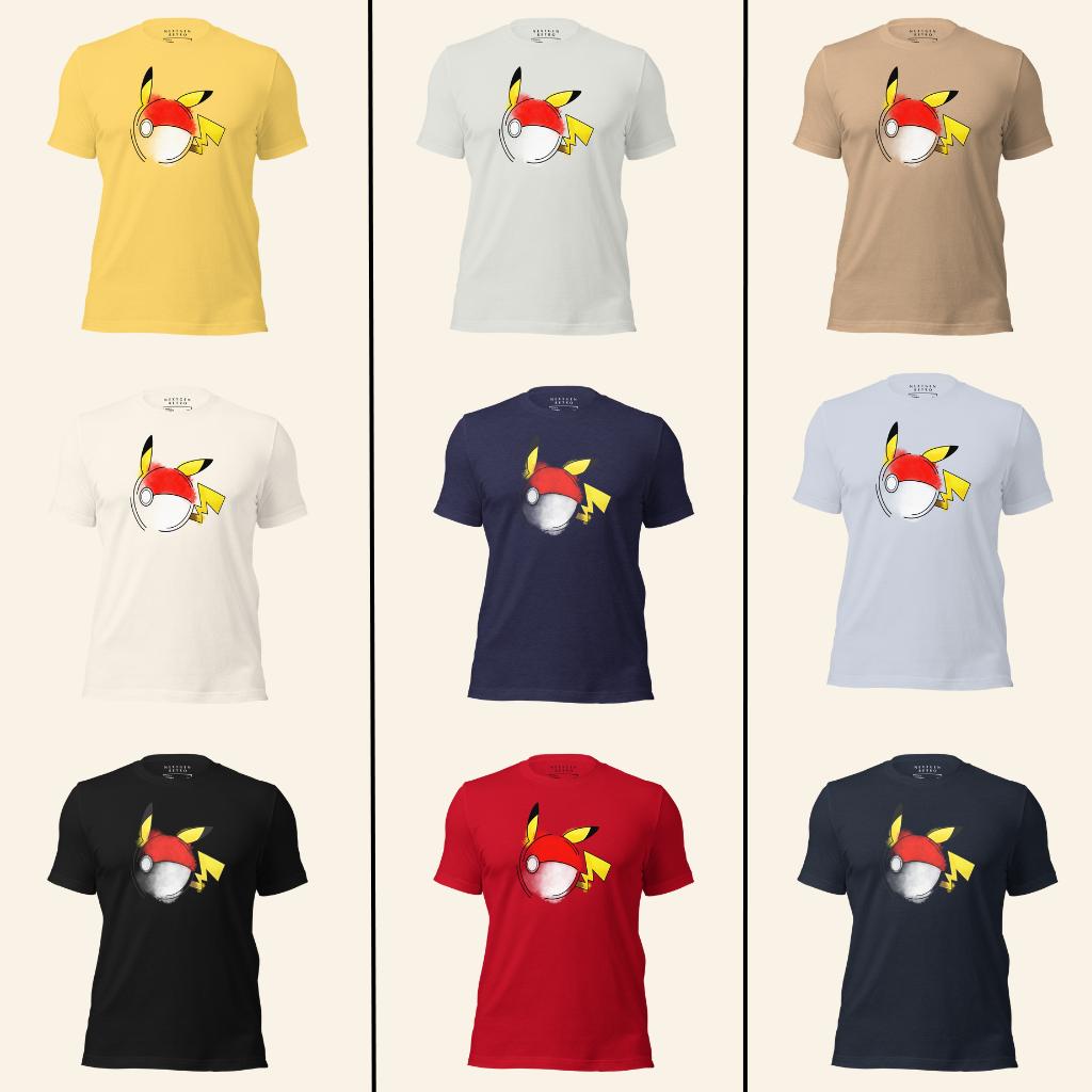 Capsule-Inspired Electric Mouse T-Shirt