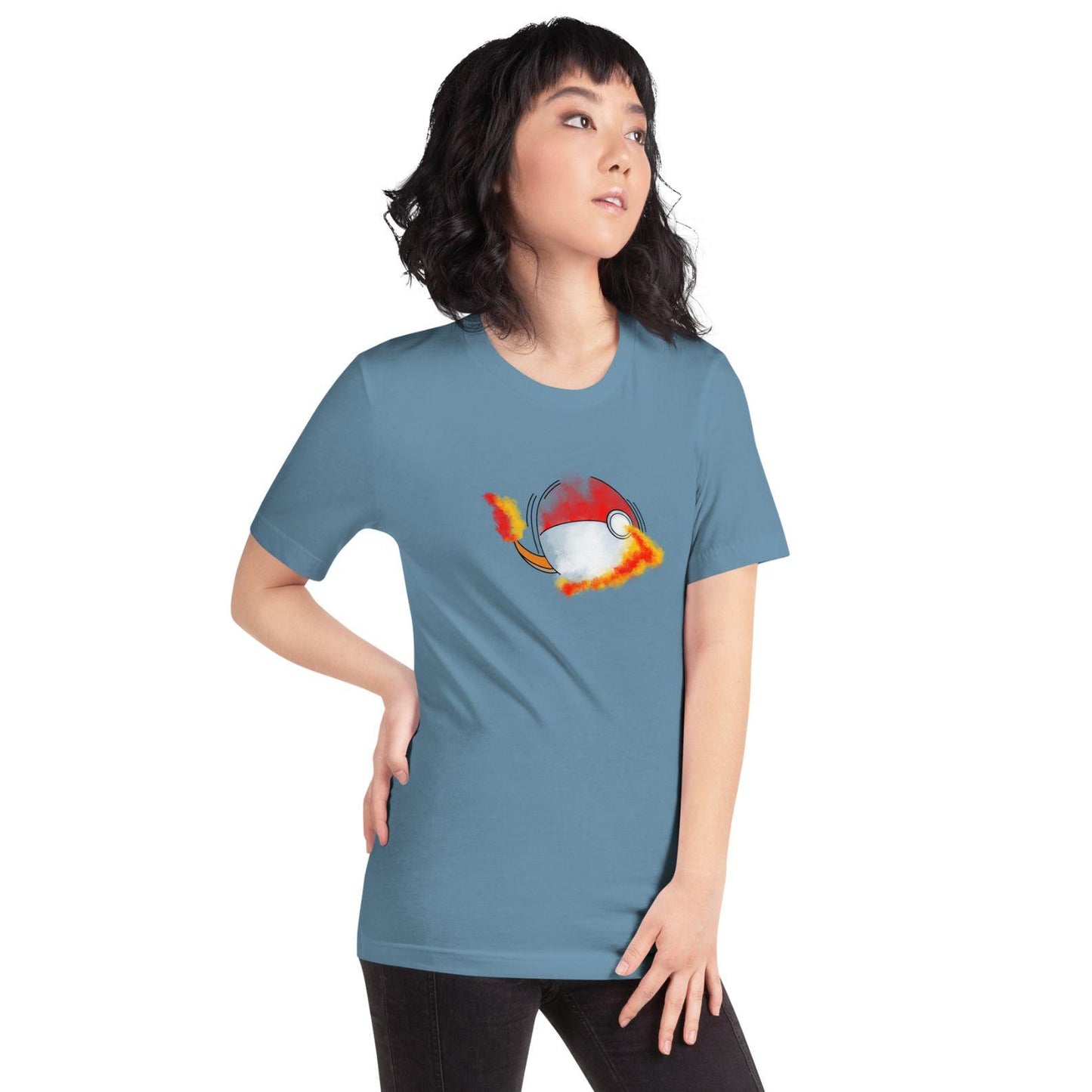Pokeball x Charmander T-Shirt | Pokemon Shirt Pokeball Combo Fan Design | Video Game Shirt