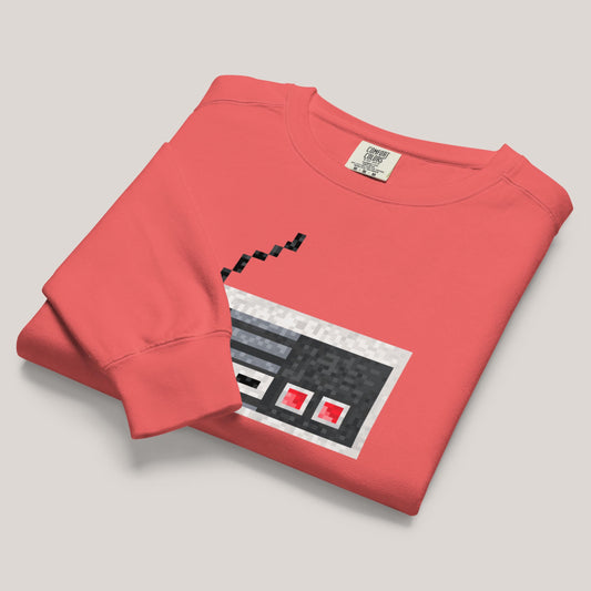 Pixel NES Crewneck Sweater