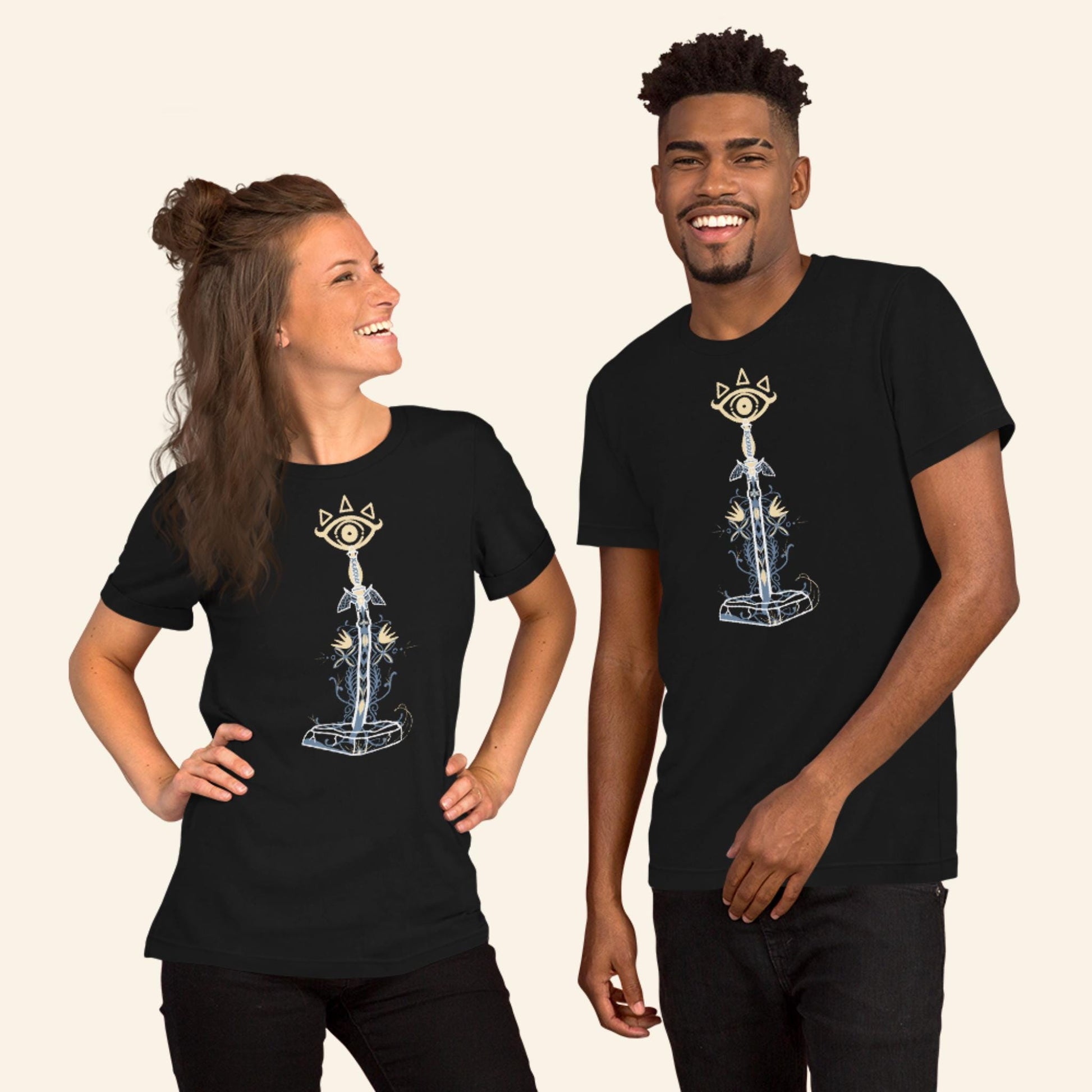 Ancient Temple Pedestal T-Shirt | White
