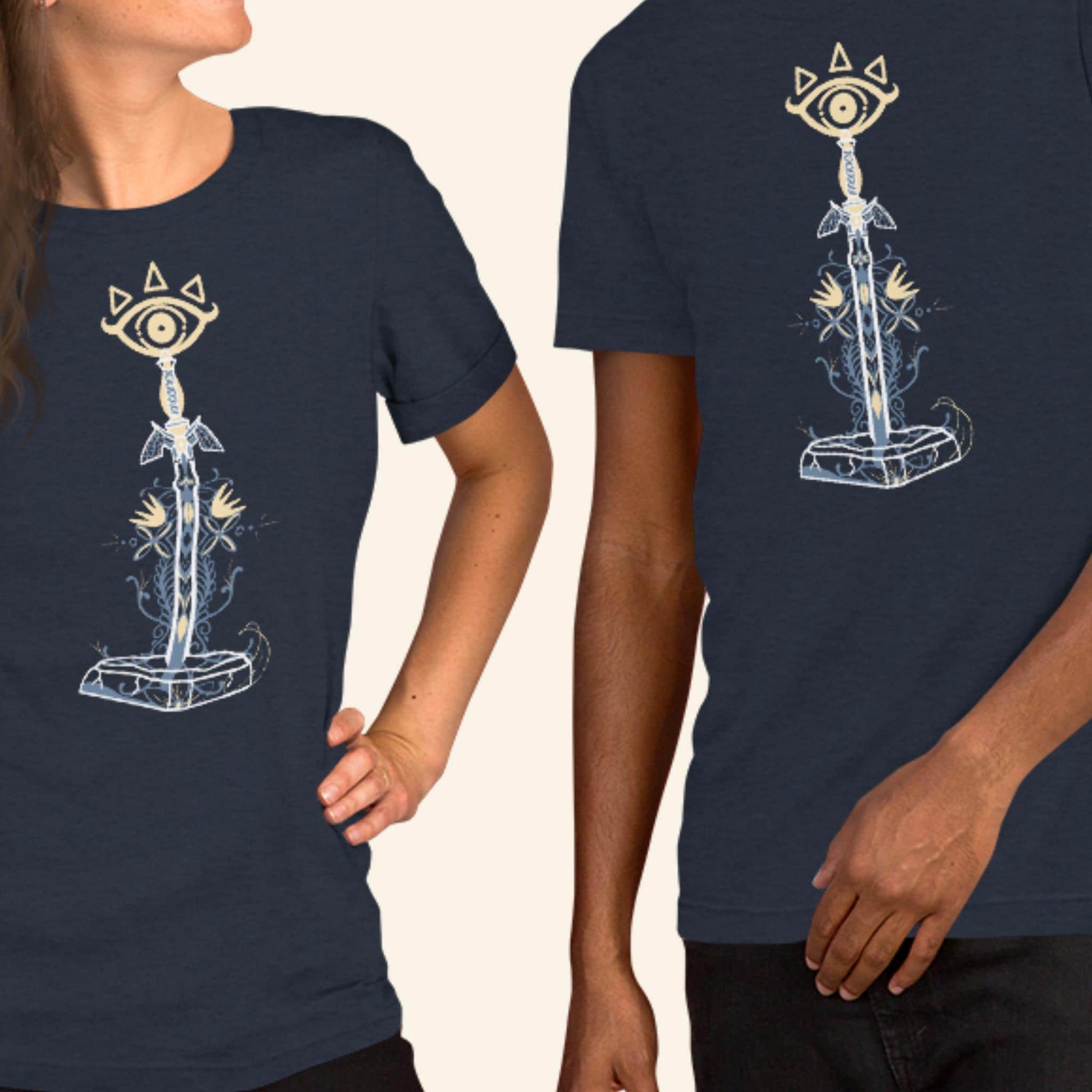 Ancient Temple Pedestal T-Shirt | White