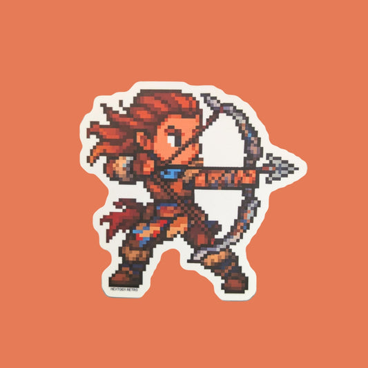 Pixel Archer & Machine Stickers