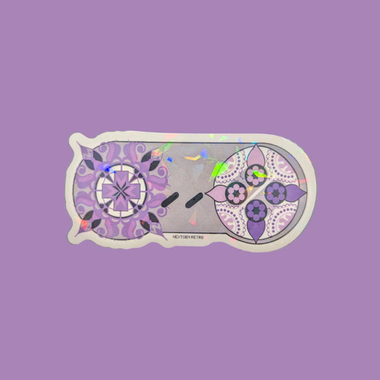 Retro Controller Sticker | Holo
