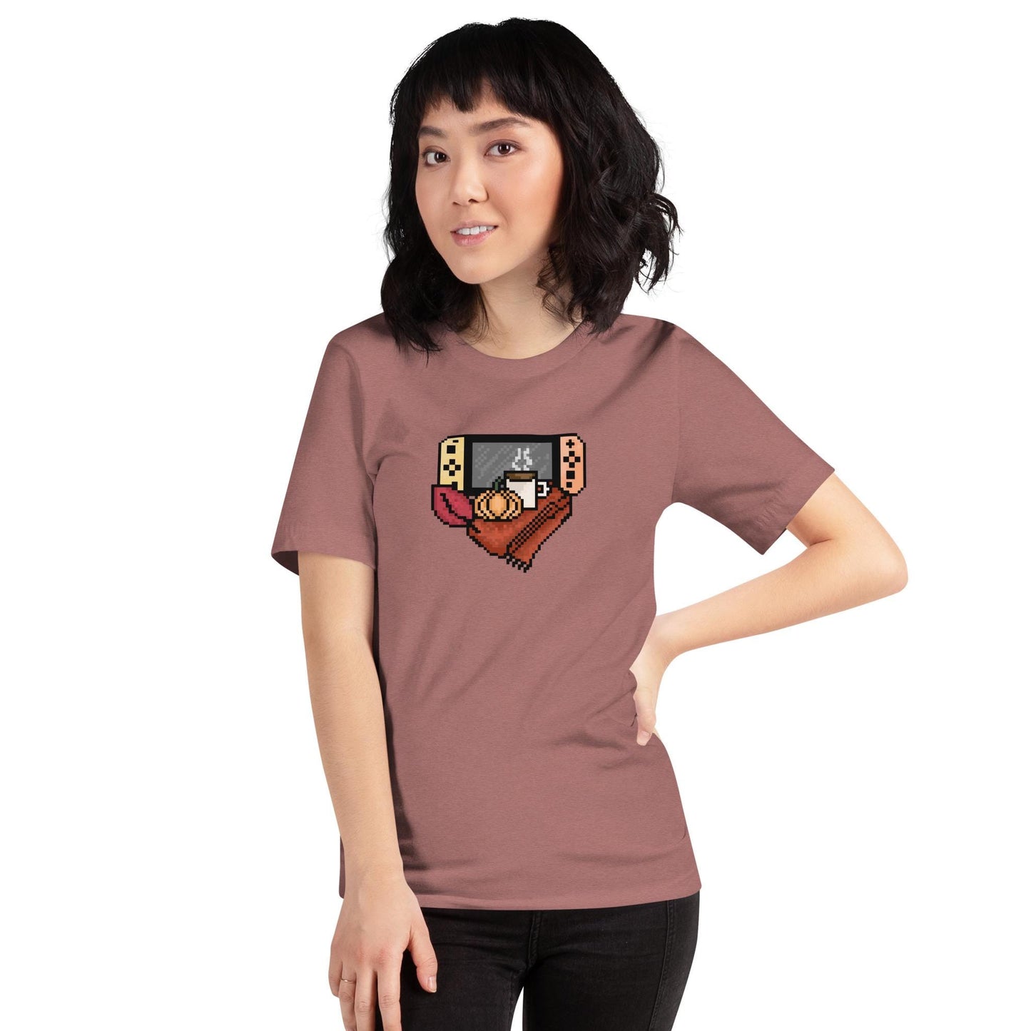 Pixel Fall T-Shirt | Unisex Cozy Switch Tee