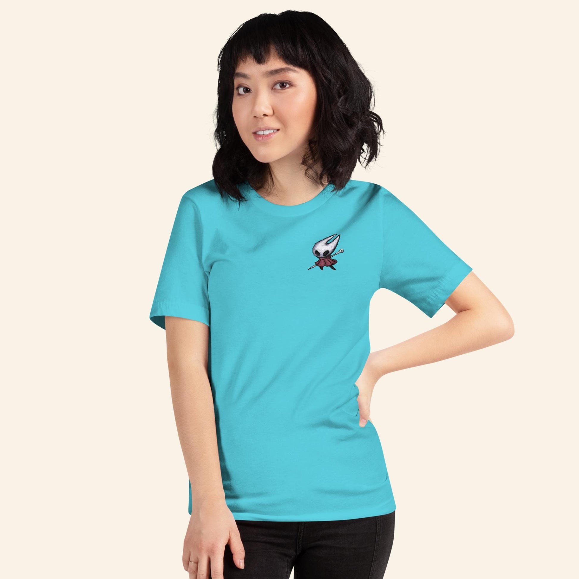 Pixel Hornet T-Shirt | Silksong Shirt | Unisex Hollow Knight Sequel Tee
