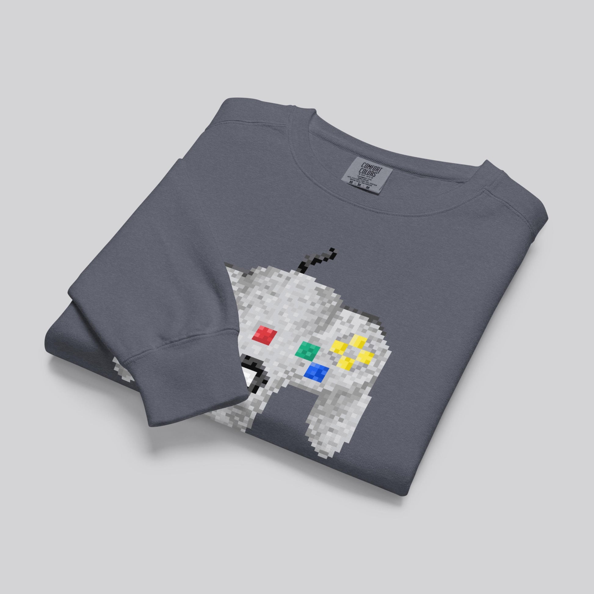 Pixel Nintendo 64 Sweater | Unisex Retro Crewneck | Video Game Gift