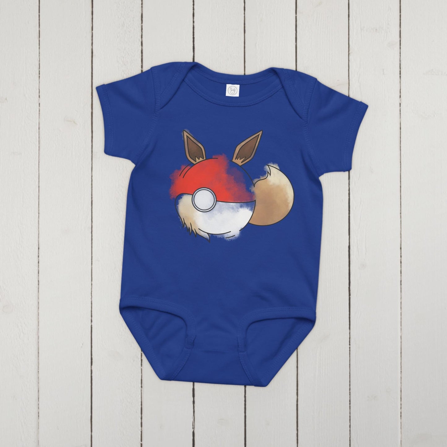 Pokeball X Eevee Onesie | Poke Baby Gift Fan Design