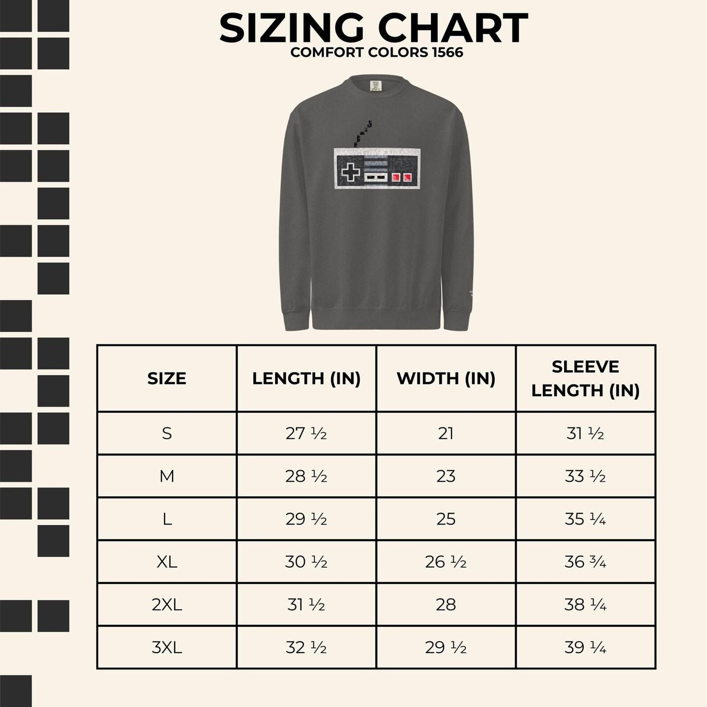 Coffee & Gaming Sweater | Pixel Video Game Gift Crewneck