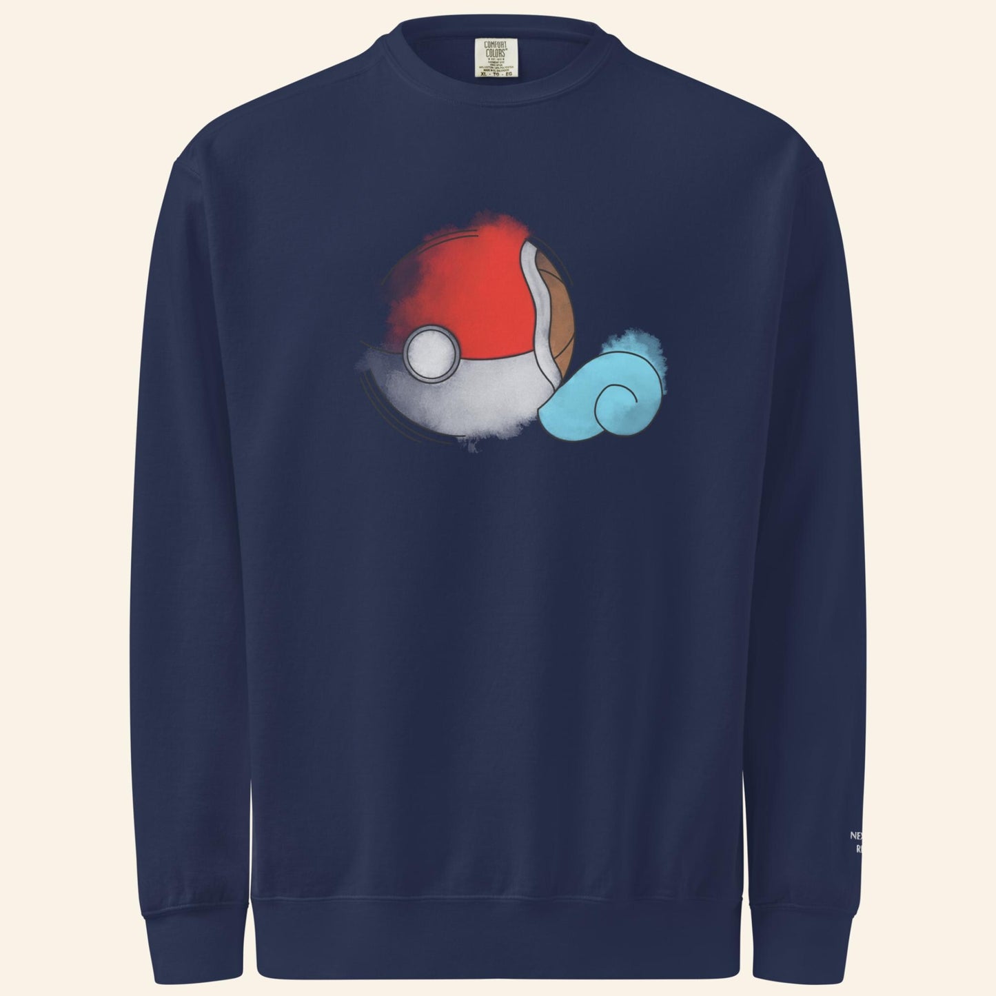 Squirtle x Pokeball Sweater