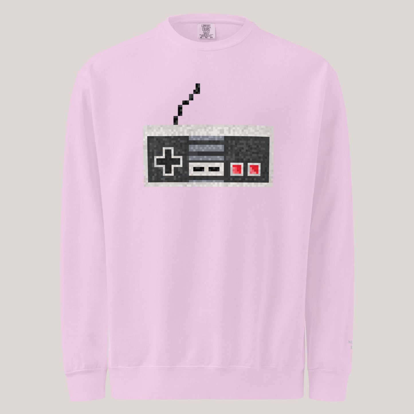 Pixel NES Controller Sweater | Classic Nintendo Fan Art Crewneck | Retro Gamer Gift for Him Her
