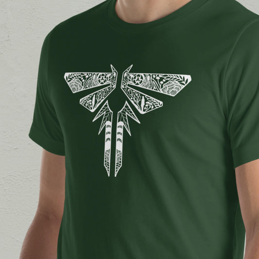 Rebel Firefly Mandala T-Shirt | White