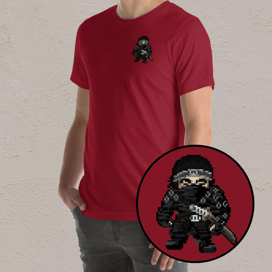 Pixel Ghost Samurai T-Shirt