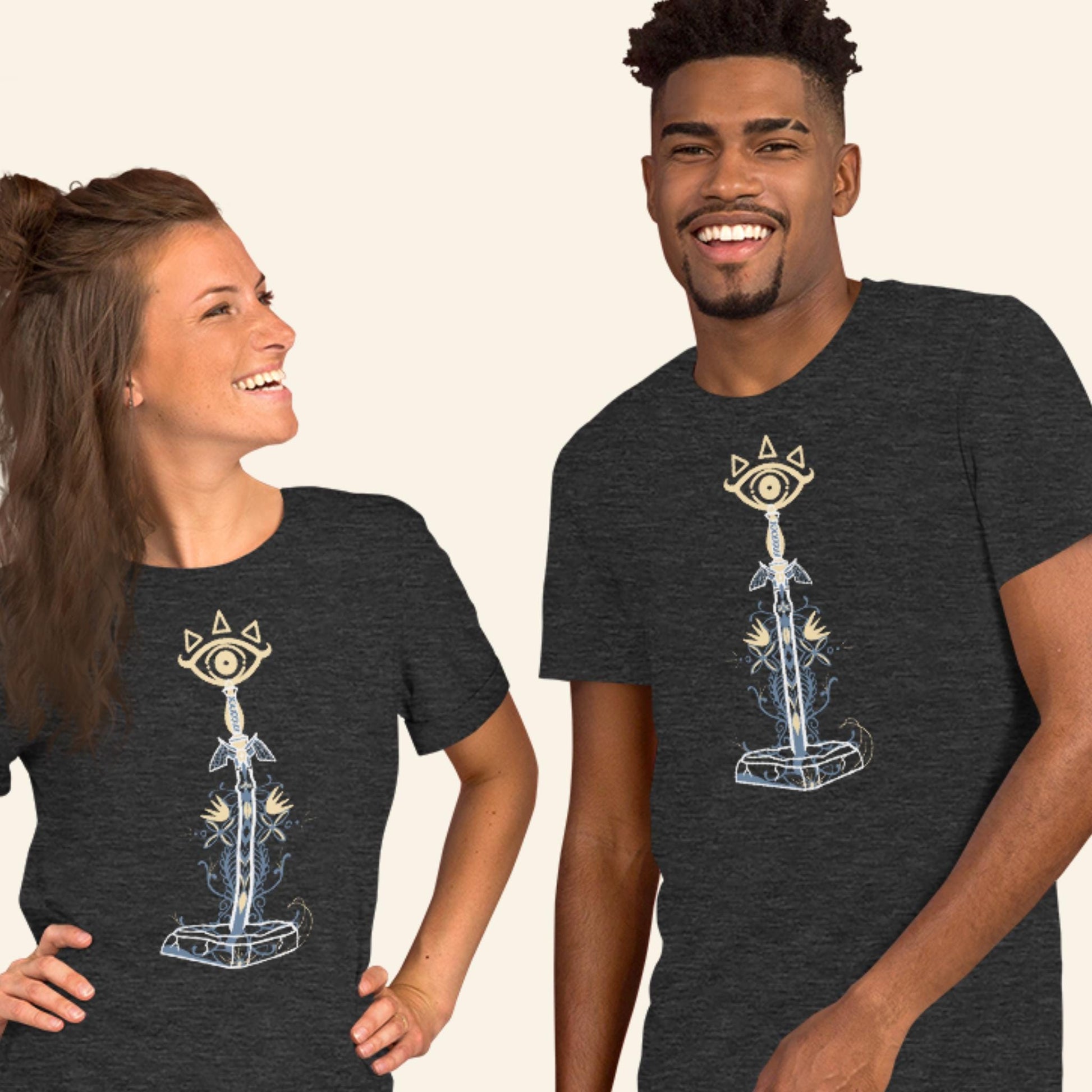 Ancient Temple Pedestal T-Shirt | White