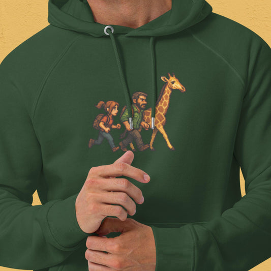 Pixel Giraffe Hoodie Sweatshirt