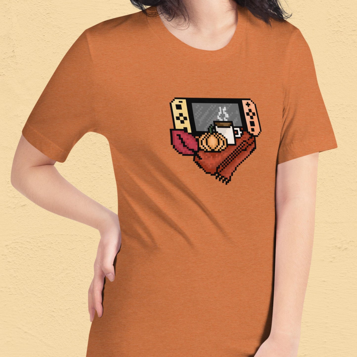 Pixel Fall T-Shirt | Unisex Cozy Switch Tee