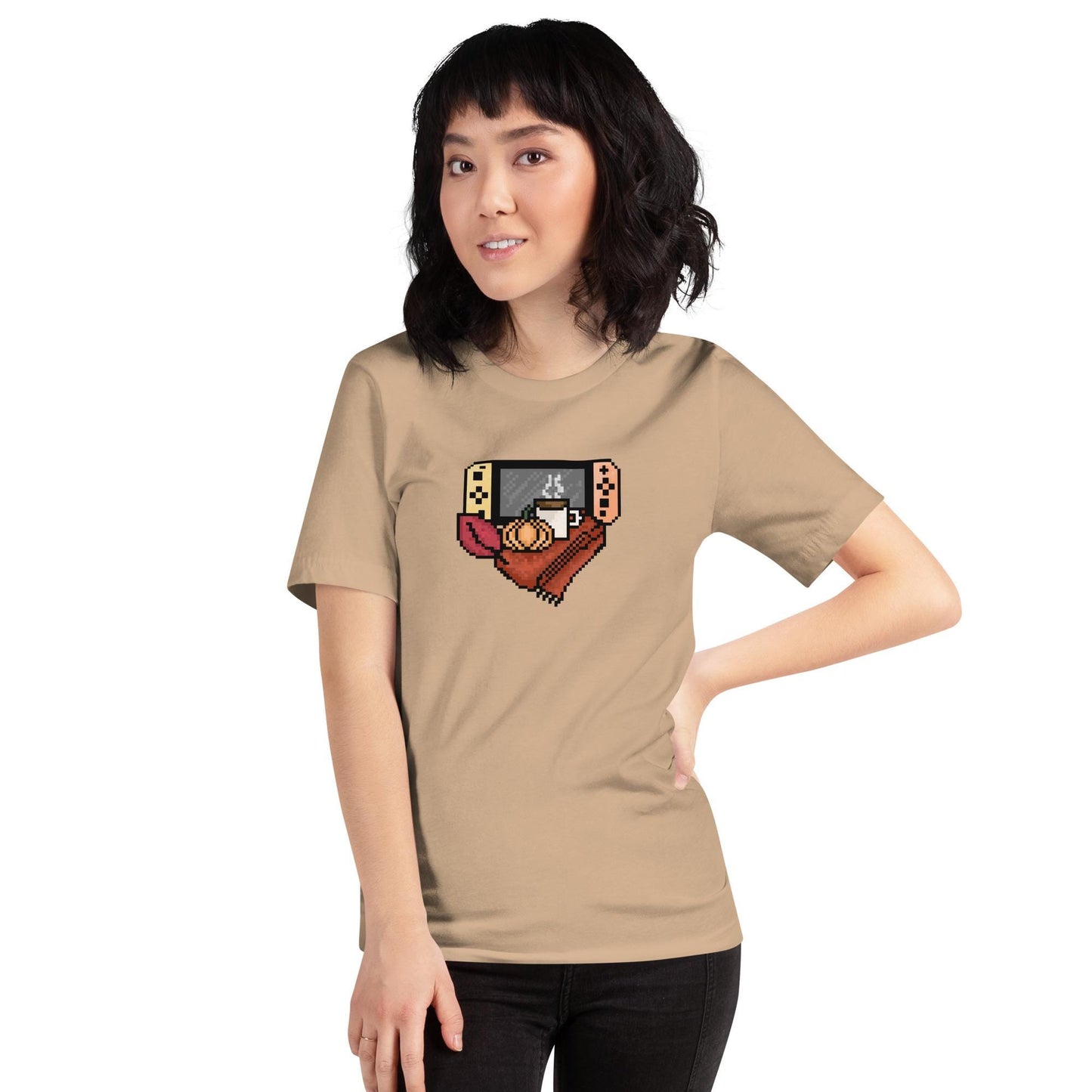Pixel Fall T-Shirt | Unisex Cozy Switch Tee