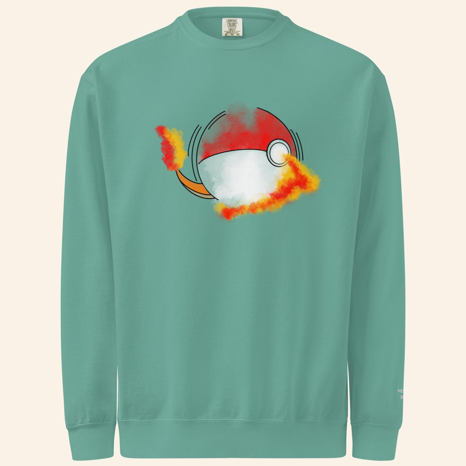 Charmander x Pokeball Sweater