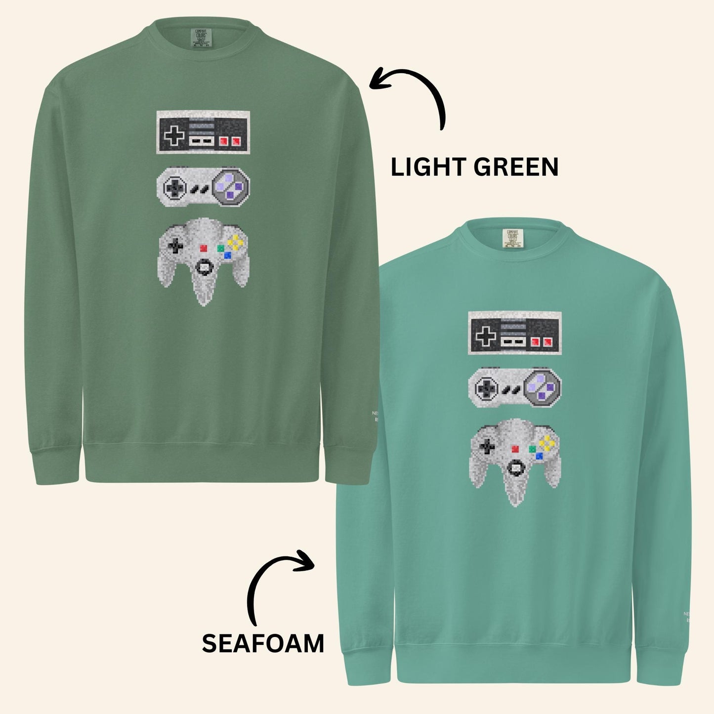 Pixel Controller Sweater